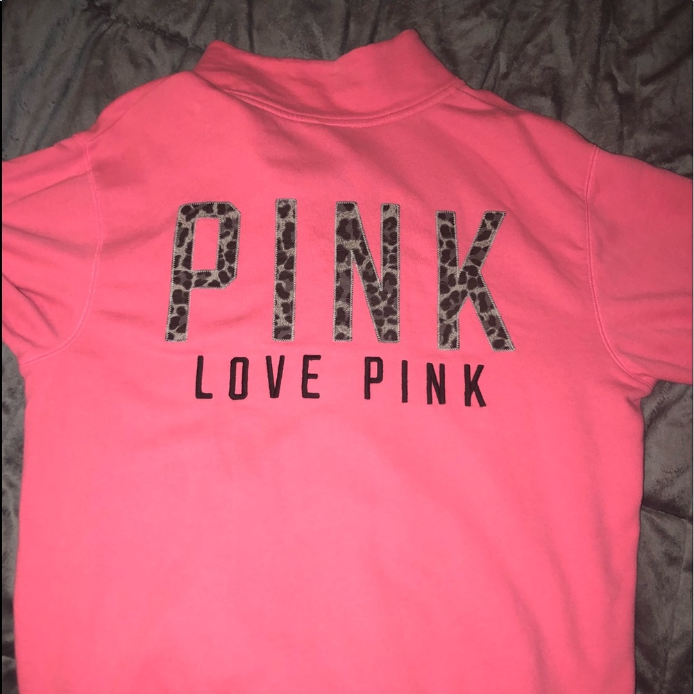 VS PINK Quarter Zip Jacket